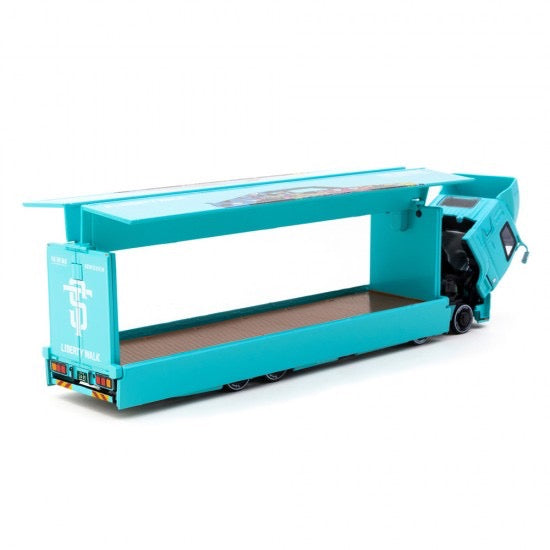 Load image into Gallery viewer, Mitsubishi FUSO SUPER GREAT LB-TRUCKS TARMAC WORKS 1:64
