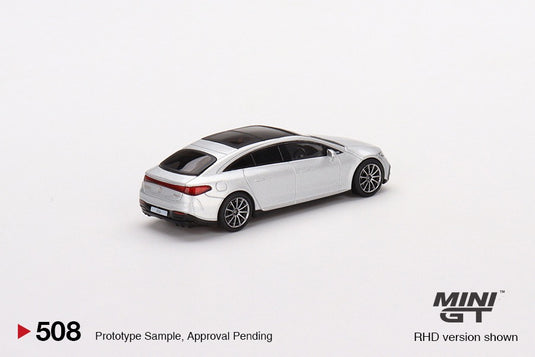 MERCEDES-BENZ EQS 580 4MATIC ARGENTÉ MINI GT 1:64