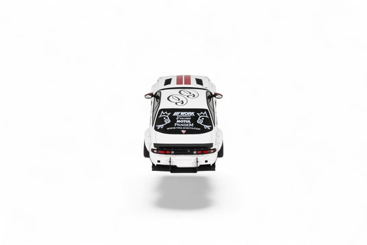 Nissan SILVIA S14 BOSS ROCKET BUNNY WHITE 2024 OTTOmobile 1:18