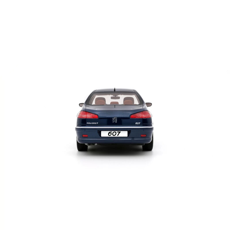 Chargez l&#39;image dans la visionneuse de la galerie, Peugeot 607 3.0 V6 PHASE 2 BLEU MONTEBELLO 2008 OTTOmobile 1:18
