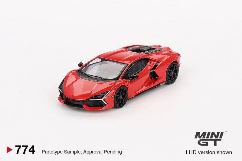 Chargez l&#39;image dans la visionneuse de la galerie, Lamborghini REVUELTO ARANCIO DAC LUCIDO 2024 MINI GT 1:64
