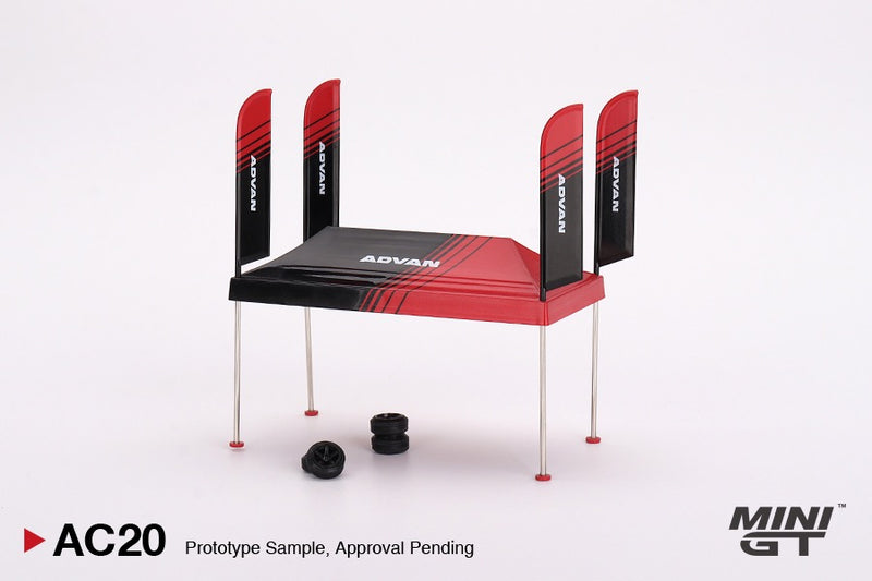 Load image into Gallery viewer, Paddock SERVICE TENT SET 2023 MINI GT 1:64
