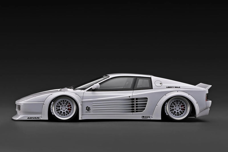 Chargez l'image dans la visionneuse de la galerie, Ferrari LB-WORKS 512 BLANC IGNITION MODEL 1:18
