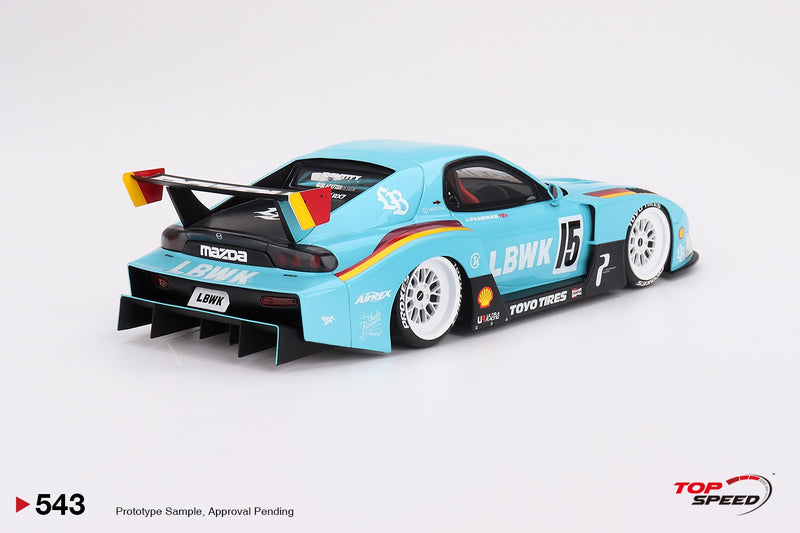Load image into Gallery viewer, Mazda RX-7 LB-SUPER SILHOUETTE LIBERTY WALK EUROPE 2024 TOP SPEED 1:18
