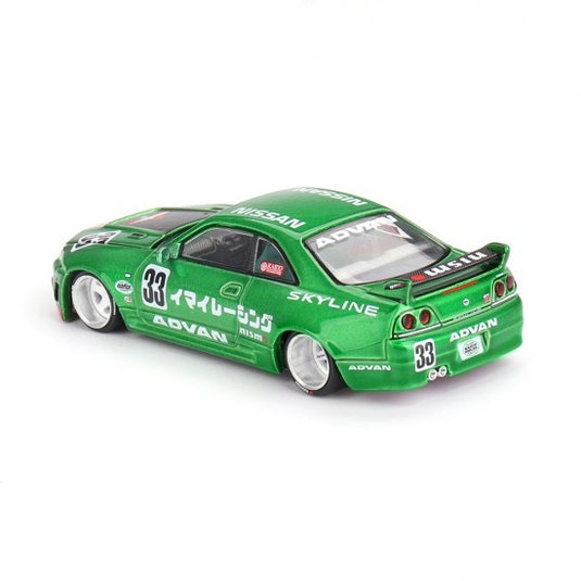 Nissan SKYLINE GT-R (R33) IMAI RACING V1 1995 MINI GT 1:64