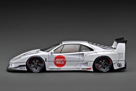 Ferrari LB-WORKS 40 Blanc IGNITION MODEL 1:18