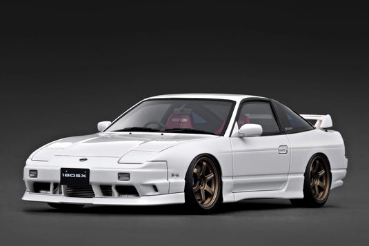 Nissan 180SX TYPE X (RPS13) White IGNITION MODEL 1:18