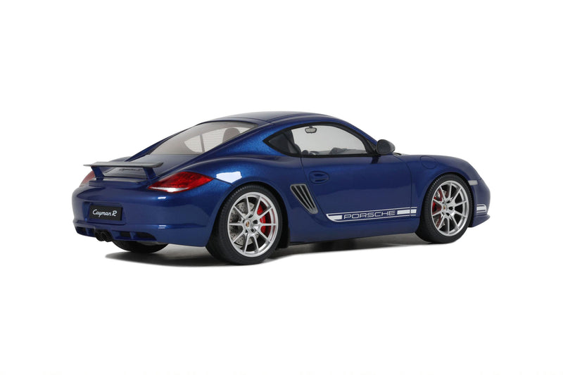 Load image into Gallery viewer, Porsche CAYMAN R AQUA BLUE METALLIC 2012 GT SPIRIT 1:18
