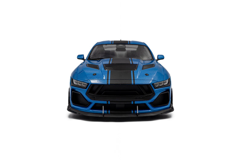 Load image into Gallery viewer, Ford SHELBY MUSTANG SUPER SNAKE GRABBER BLUE METALLIC 2025 SOLIDO 1:18
