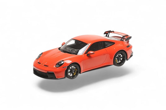 Porsche 911 (992) GT3 2021 Orange/Black MINICHAMPS 1:18
