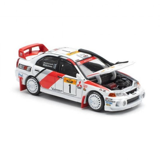 MITSUBISHI LANCER EVOLUTION IV SAFARI RALLY KENYA 1998 POP RACE 1:64
