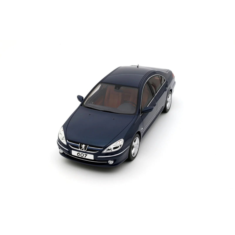Chargez l&#39;image dans la visionneuse de la galerie, Peugeot 607 3.0 V6 PHASE 2 BLEU MONTEBELLO 2008 OTTOmobile 1:18
