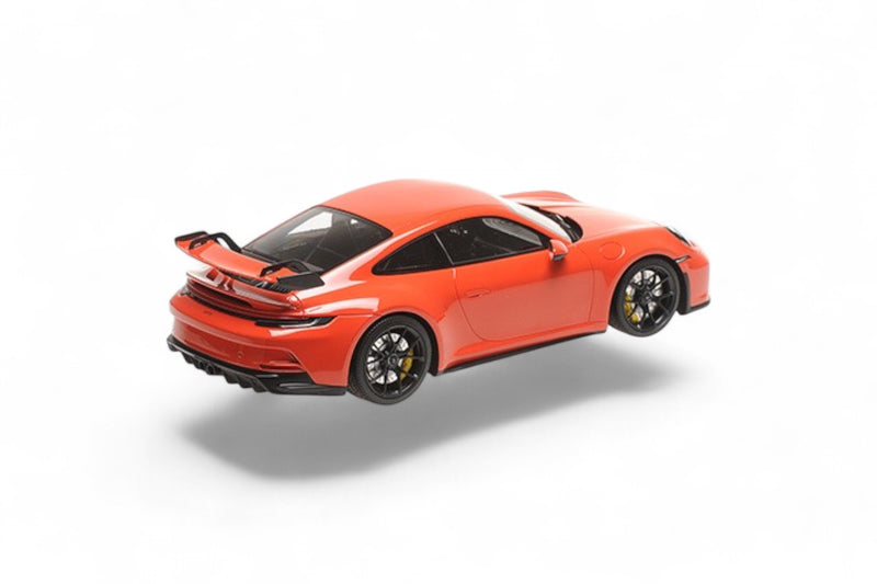 Load image into Gallery viewer, Porsche 911 (992) GT3 2021 Orange/Black MINICHAMPS 1:18
