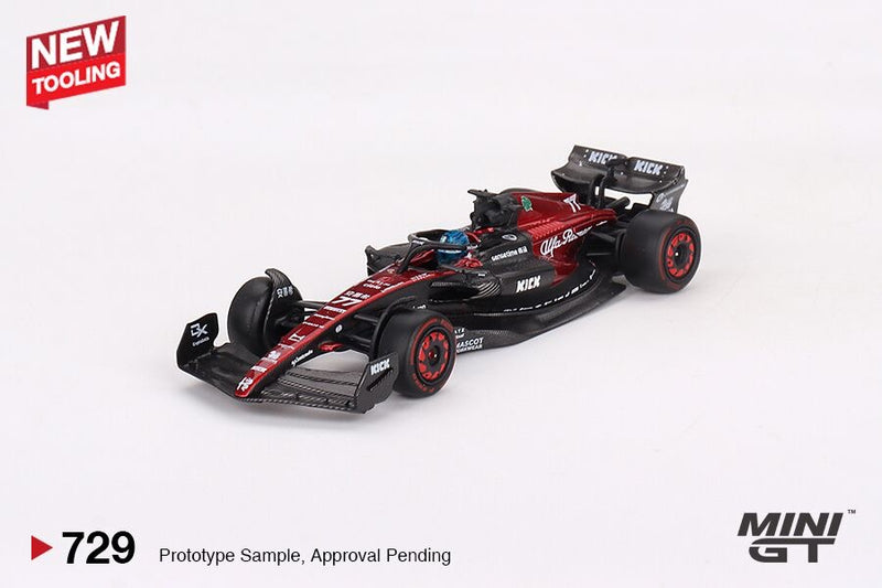 Load image into Gallery viewer, Alfa Romeo C43 #77 Valtteri Bottas 2023 F1 2023 Australian GP (LHD) MINI GT 1:64
