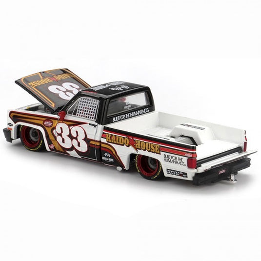 CHEVROLET SILVERADO KAIDO INTIMIDATOR V1 1980 MINI GT 1:64