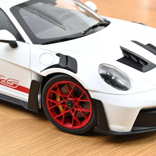 Porsche 911 GT3 RS 2022 White/Red NOREV 1:12