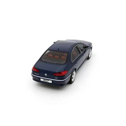 Peugeot 607 3.0 V6 PHASE 2 BLEU MONTEBELLO 2008 OTTOmobile 1:18