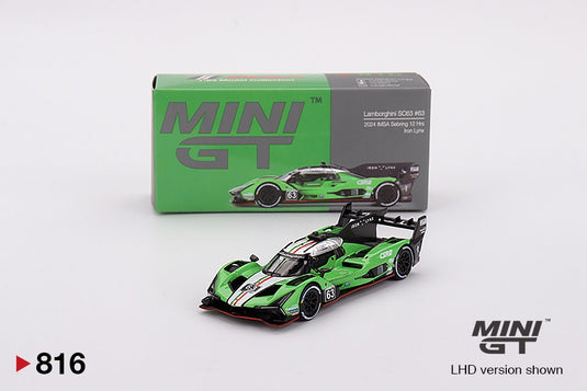 Lamborghini SC63 #63 IRON LYNX SEBRING 12 HRS 2024 (LHD) MINI GT 1:64