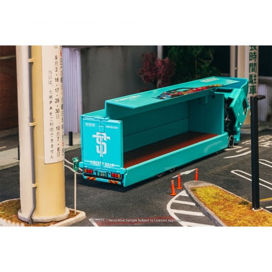 Load image into Gallery viewer, Mitsubishi FUSO SUPER GREAT LB-TRUCKS TARMAC WORKS 1:64
