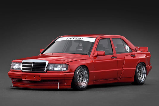 Mercedes-Benz PANDEM 190 Red IGNITION MODEL 1:18