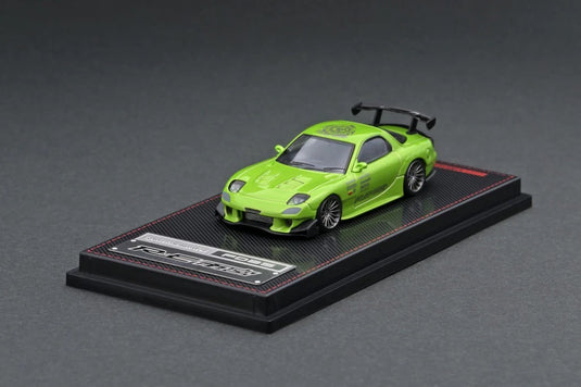 Mazda RX-7 GREEN IGNITION MODEL 1:64