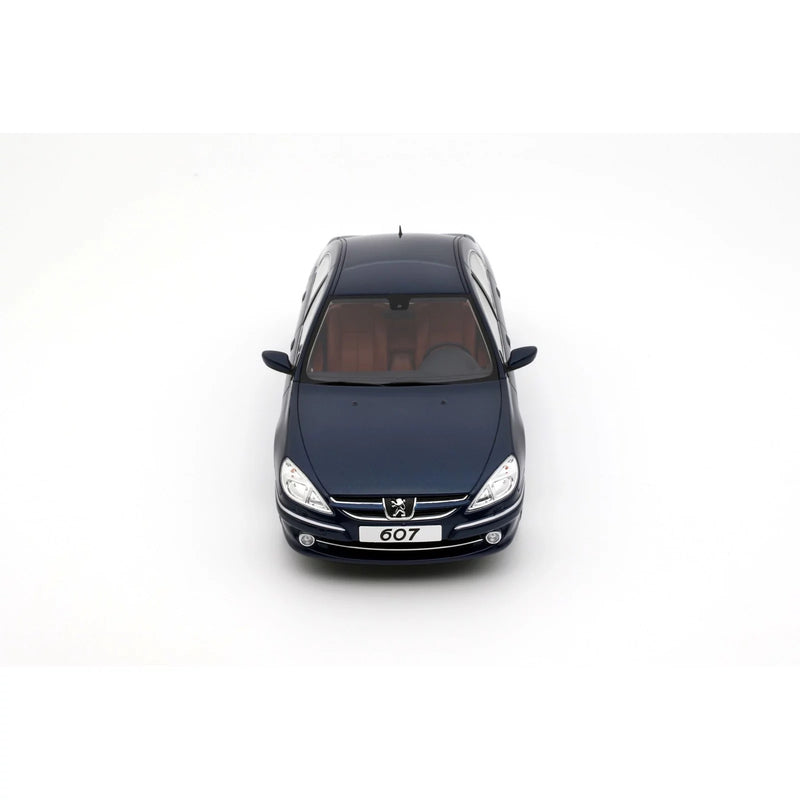 Chargez l&#39;image dans la visionneuse de la galerie, Peugeot 607 3.0 V6 PHASE 2 BLEU MONTEBELLO 2008 OTTOmobile 1:18
