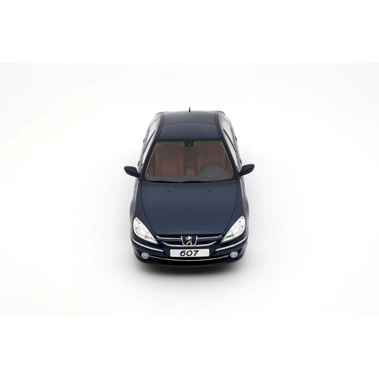 Peugeot 607 3.0 V6 PHASE 2 BLEU MONTEBELLO 2008 OTTOmobile 1:18