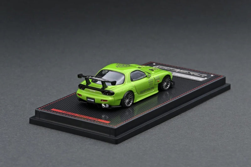 Load image into Gallery viewer, Mazda RX-7 GREEN IGNITION MODEL 1:64
