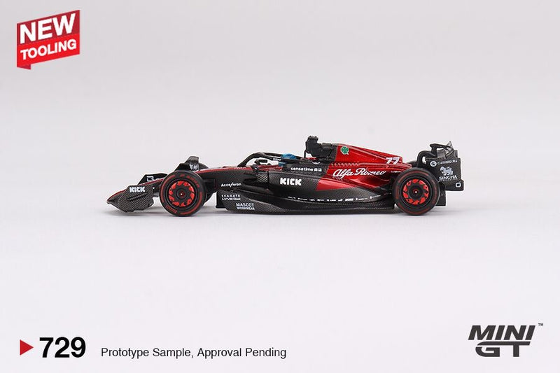 Load image into Gallery viewer, Alfa Romeo C43 #77 Valtteri Bottas 2023 F1 2023 Australian GP (LHD) MINI GT 1:64
