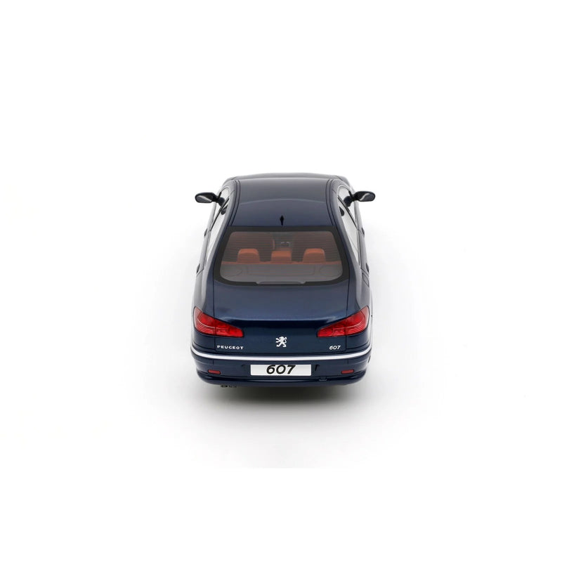 Chargez l&#39;image dans la visionneuse de la galerie, Peugeot 607 3.0 V6 PHASE 2 BLEU MONTEBELLO 2008 OTTOmobile 1:18
