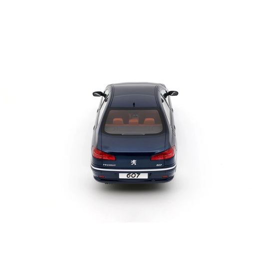 Peugeot 607 3.0 V6 PHASE 2 BLEU MONTEBELLO 2008 OTTOmobile 1:18