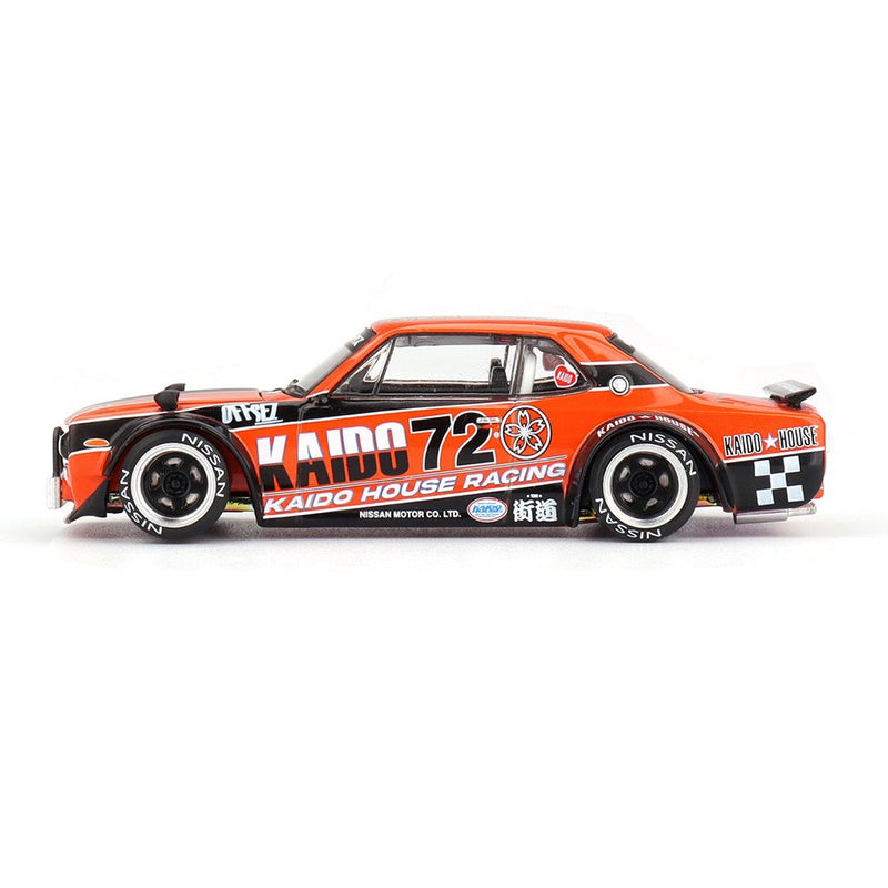 Laad de afbeelding in de Gallery-viewer, Nissan Skyline 2000GT-R (KPGC10) V1 KAIDO*HOUSE MINI GT 1:64
