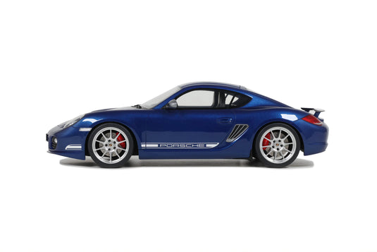 Porsche CAYMAN R AQUA BLUE METALLIC 2012 GT SPIRIT 1:18