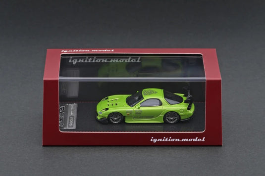 Mazda RX-7 GREEN IGNITION MODEL 1:64