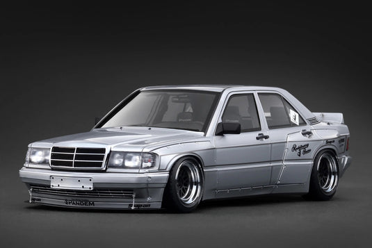 Mercedes-Benz PANDEM 190 Silver IGNITION MODEL 1:18