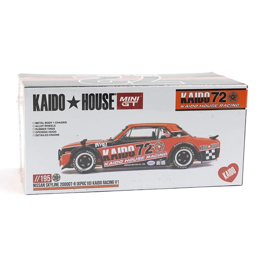 Nissan Skyline 2000GT-R (KPGC10) V1 KAIDO*HOUSE MINI GT 1:64