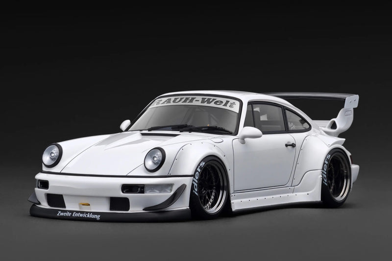 Chargez l'image dans la visionneuse de la galerie, PORSCHE RWB 964 BLANC IGNITION MODEL 1:18
