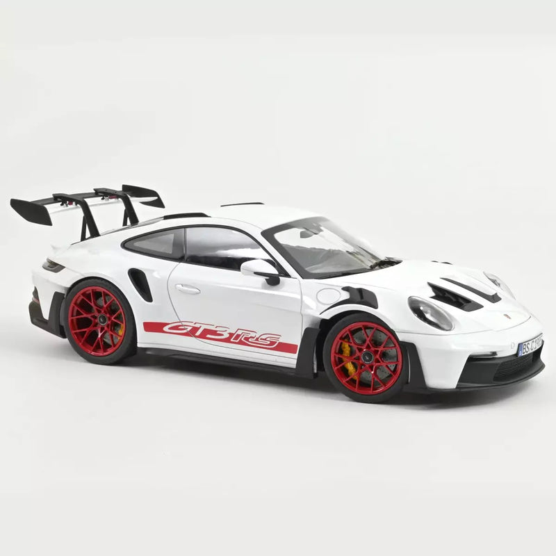 Load image into Gallery viewer, Porsche 911 GT3 RS 2022 White/Red NOREV 1:12
