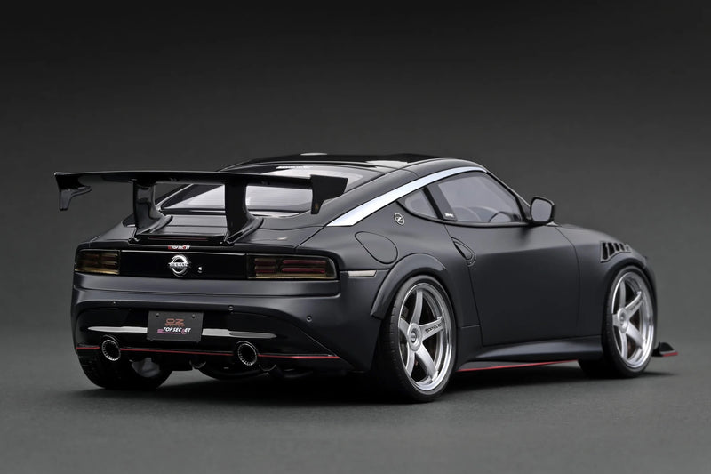 Laad de afbeelding in de Gallery-viewer, NISSAN TOP SECRET FAIRLADY Z (RZ34) MAT ZWART IGNITION MODEL 1:18
