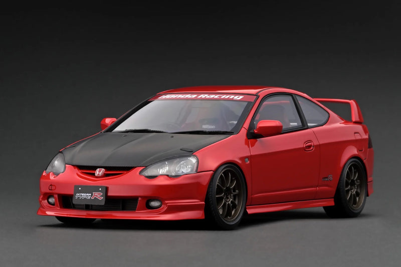 Chargez l'image dans la visionneuse de la galerie, HONDA INTEGRA (DC5) TYPE R ROUGE IGNITION MODEL 1:18

