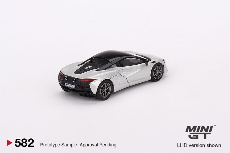 Load image into Gallery viewer, McLaren Artura Silver (LHD) MINI GT 1:64
