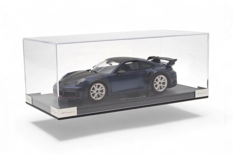 Laad de afbeelding in de Gallery-viewer, Porsche 911 (992) TECHART GTstreet R Blauw/Wit/Rood - Limited Edition 3 van 20 stuks - TECHART 1:18
