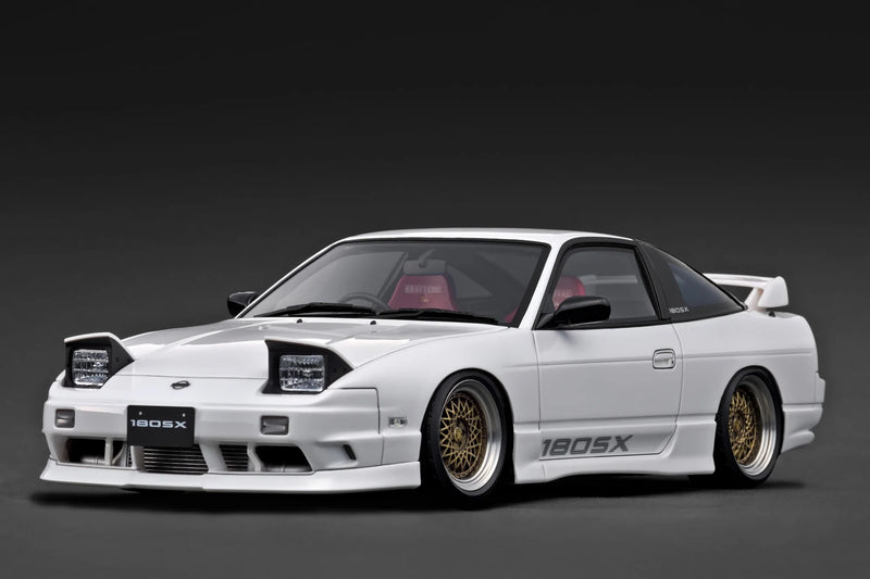 Load image into Gallery viewer, Nissan 180 SX TYPE X (RPS13) White IGNITION MODEL 1:18
