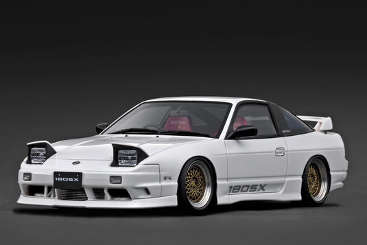 Nissan 180 SX TYPE X (RPS13) Blanc IGNITION MODEL 1:18