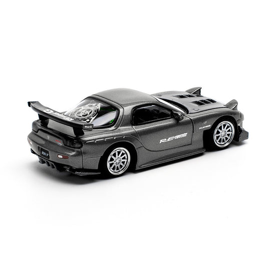 Mazda RX7 RE-AMEMIYA Gris POP RACE 1:64