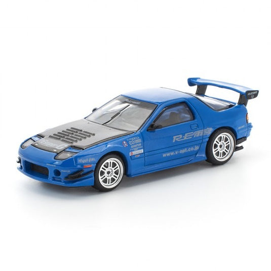 MAZDA RX7 FC3S RE-AMEMIYA RE-AMEMIYA BLEU POP RACE 1:64