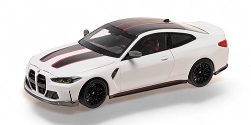 Load image into Gallery viewer, Bmw M4 CSL 2022 WHITE MINICHAMPS 1:18
