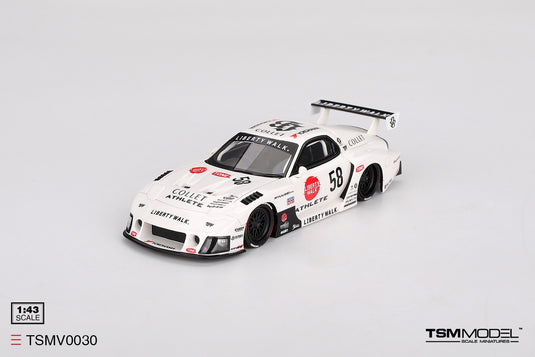 Mazda RX7 (FD3S) LB-SUPER SILHOUETTE ATHLETECOLLET 2025 TSM Model 1:43