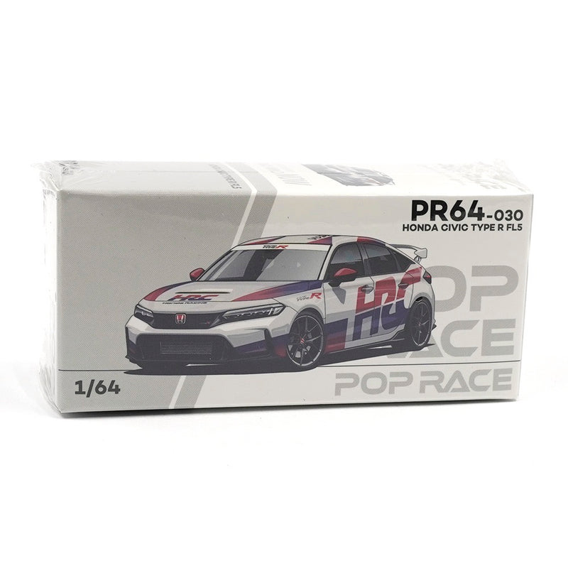 Load image into Gallery viewer, Honda CIVIC Type R (FL5) #271 White/Red/Blue POP RACE 1:64

