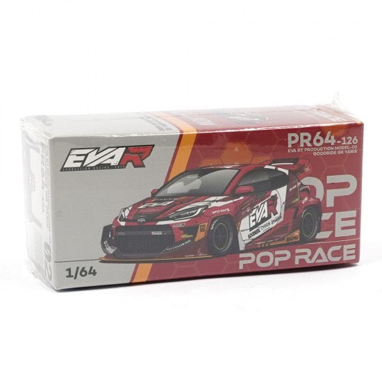 Chargez l&#39;image dans la visionneuse de la galerie, Toyota GR Yaris Eva RT Roduction Modèle-02 Goodride Divers POP RACE 1:64
